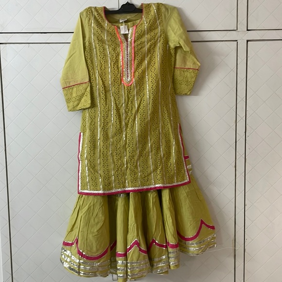 Other - Sharara suit chicken work with gotapati